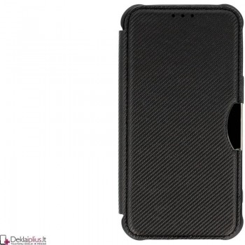 Razor Carbon atverčiamas dėklas - juodas (Xiaomi Redmi Note 12 4G)